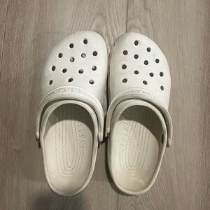 CROCS White Sandals with Signature Ventilation